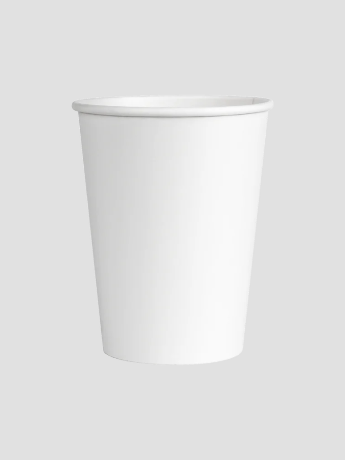 Custom Single Wall Coffee Cup (12oz) (1000 Cups)